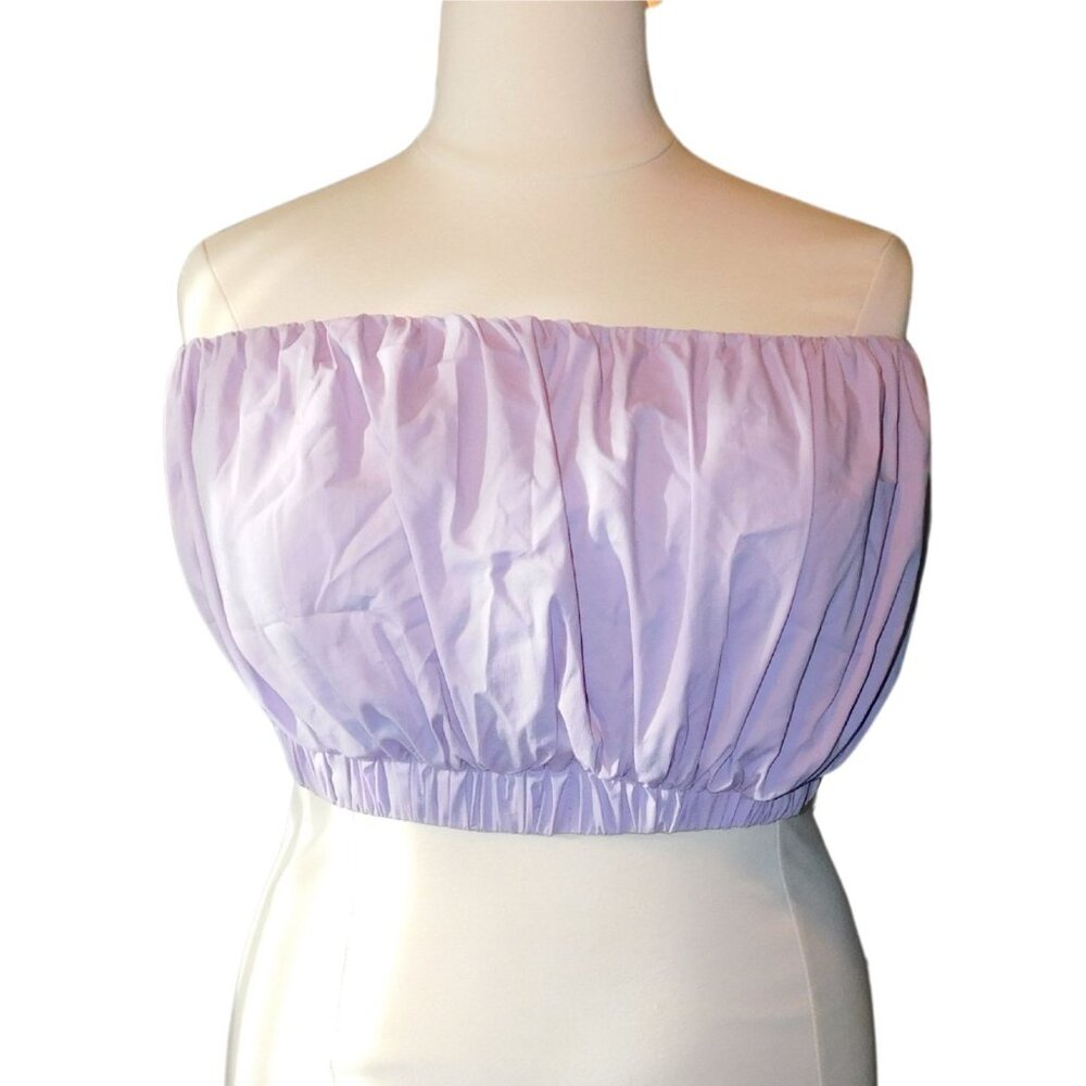 Fashion to Figure Purple Crop Top Gabi Fresh